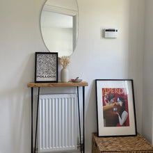 Load image into Gallery viewer, Rustic Radiator Cover With Hairpin Legs | Radiator Shelf
